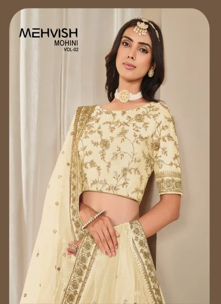 Mohini Vol 2 By Mehvish Art Silk Surat Occasion Wear Lehenga Choli Wholesale Market
